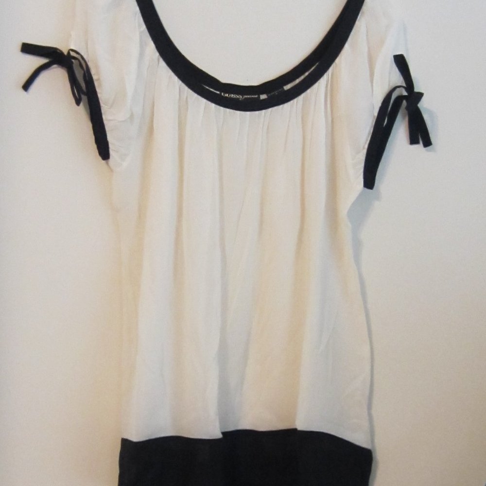 Guess shear top